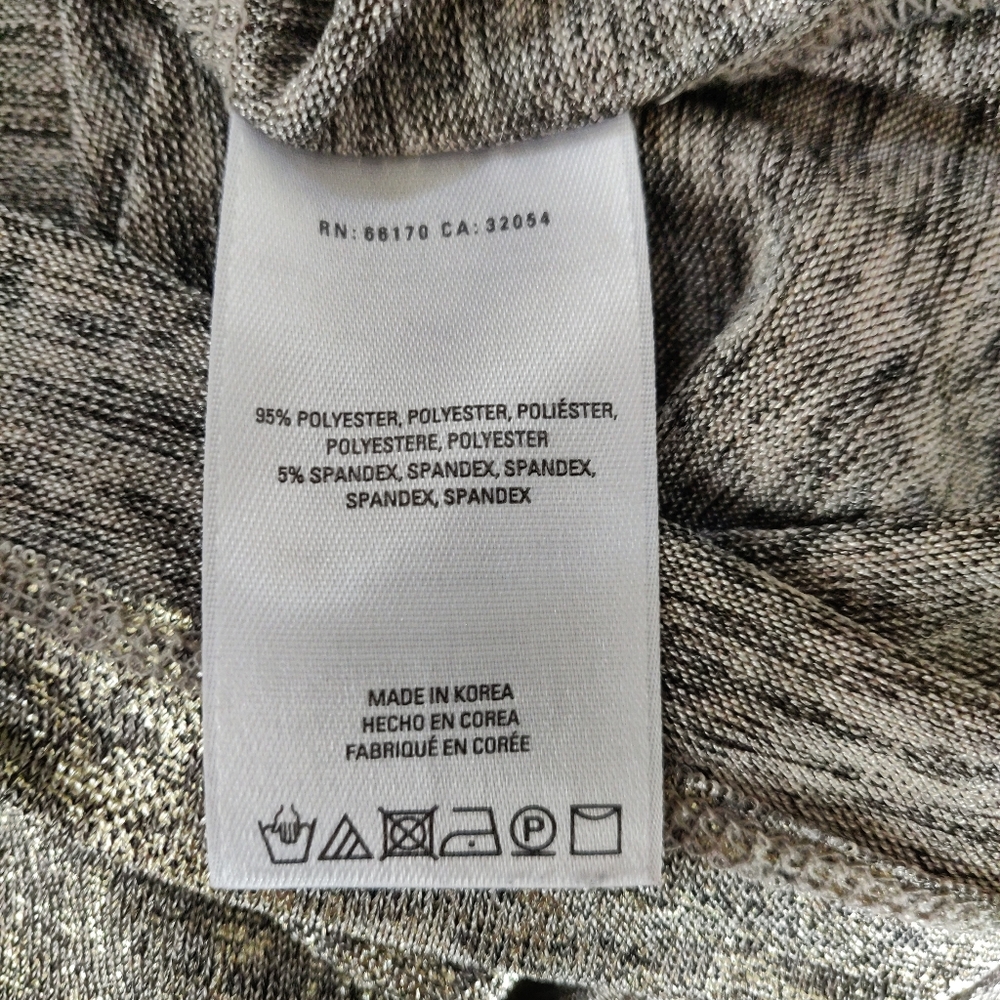 Anthropologie Akemi + Kin Gold Shimmer Top Small - Picture 8 of 11